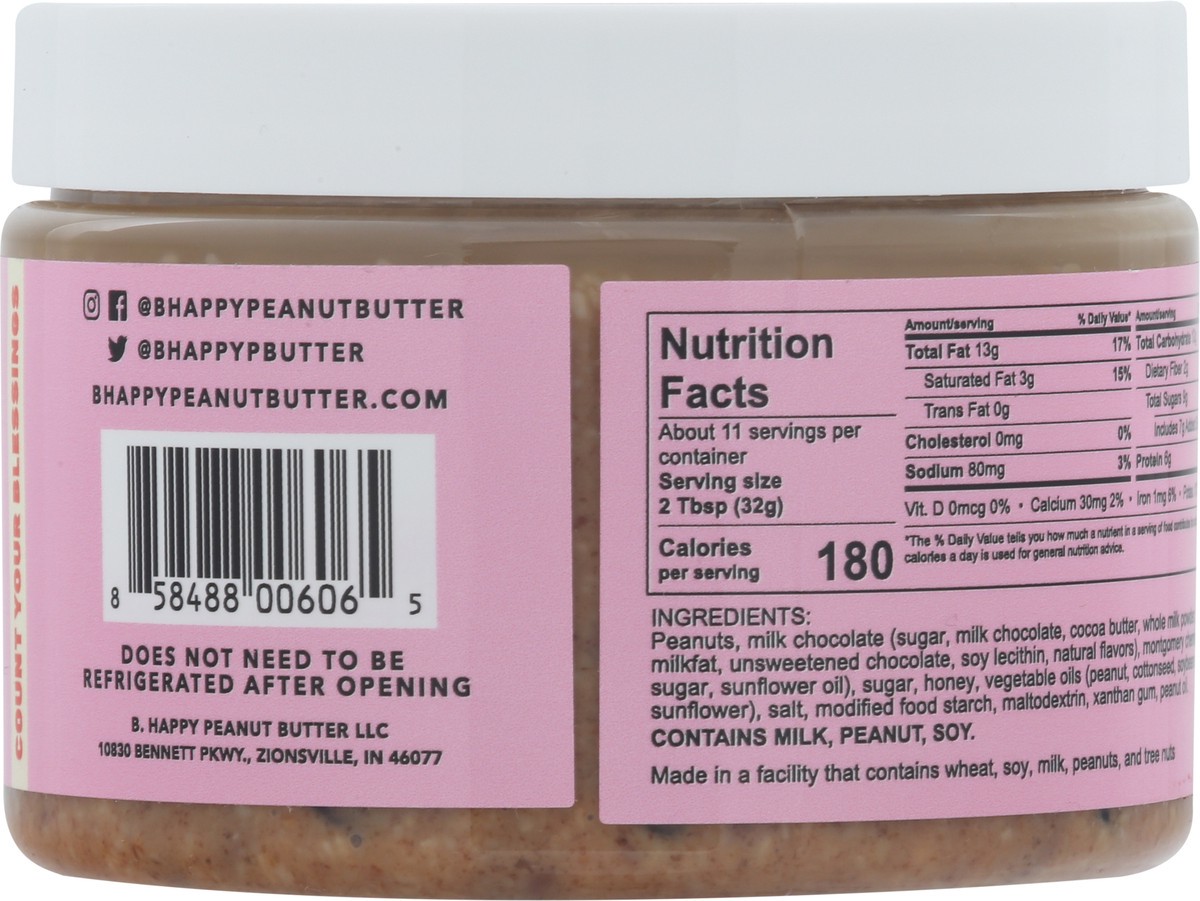 slide 3 of 9, B. Happy Peanut Butter, Cherries + Milk Chocolate Snack Mix 12.5 oz, 12.5 oz