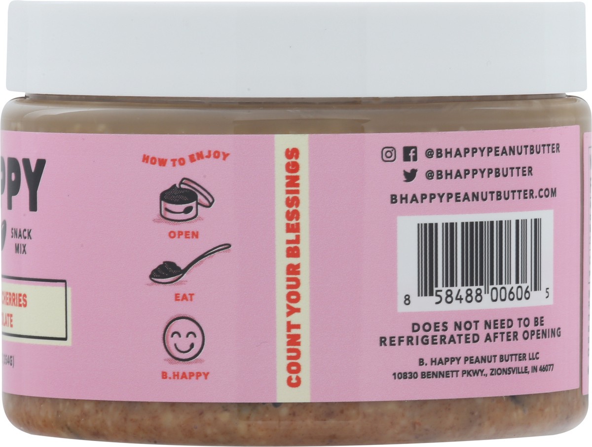 slide 6 of 9, B. Happy Peanut Butter, Cherries + Milk Chocolate Snack Mix 12.5 oz, 12.5 oz