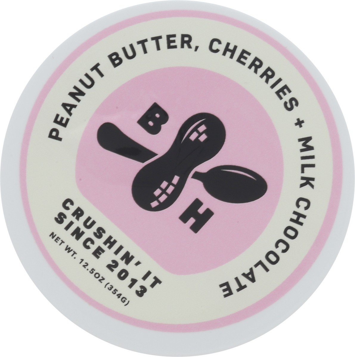 slide 4 of 9, B. Happy Peanut Butter, Cherries + Milk Chocolate Snack Mix 12.5 oz, 12.5 oz