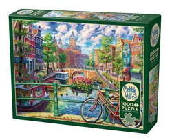 Cobble Hill Amsterdam Canal Puzzle, 1000 pc
