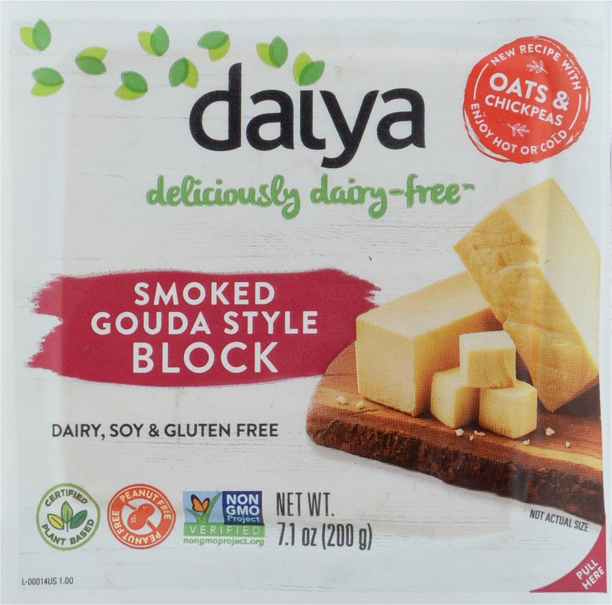 slide 2 of 9, Daiya Dairy Free Smoked Gouda Cheese Block - 7.1 oz, 7.1 oz