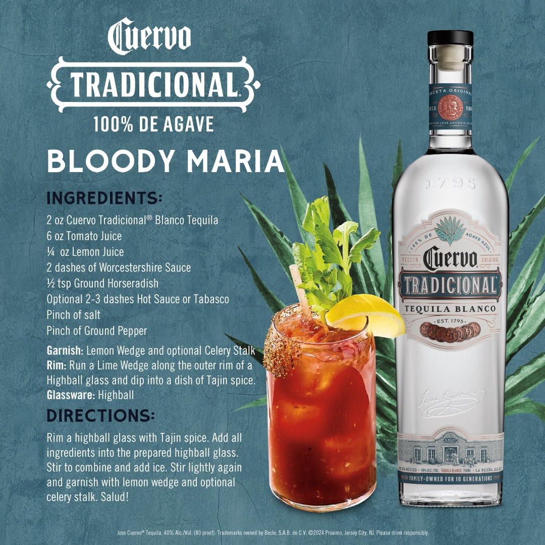 slide 8 of 10, Jose Cuervo Tradicional Blanco Tequila with Spicy Agave Nectar 80 Proof (750 ml), 750 ml