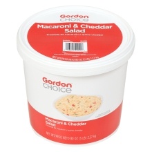 slide 1 of 1, Gordon Choice Macaroni & Cheddar Salad, 80 oz