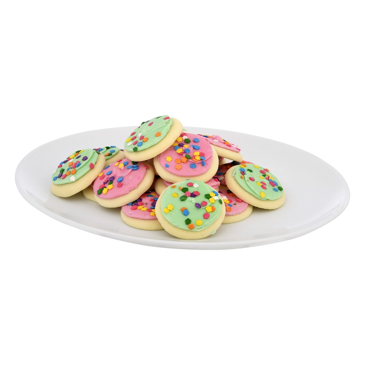 slide 5 of 9, Lofthouse Cookie Tray Pink/Green Frosted, 27 oz