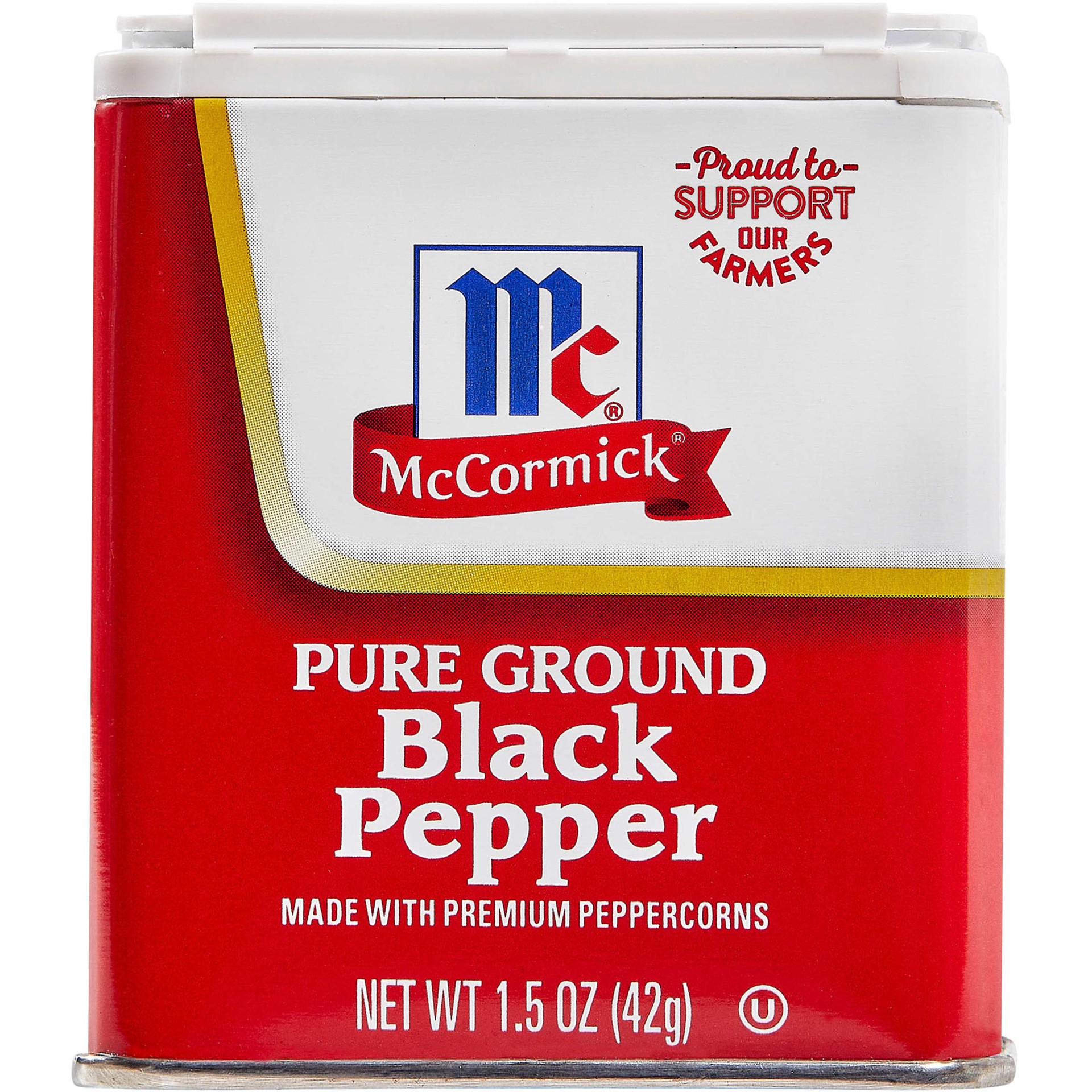 slide 1 of 9, McCormick Black Pepper - Pure Ground, 1.5 oz