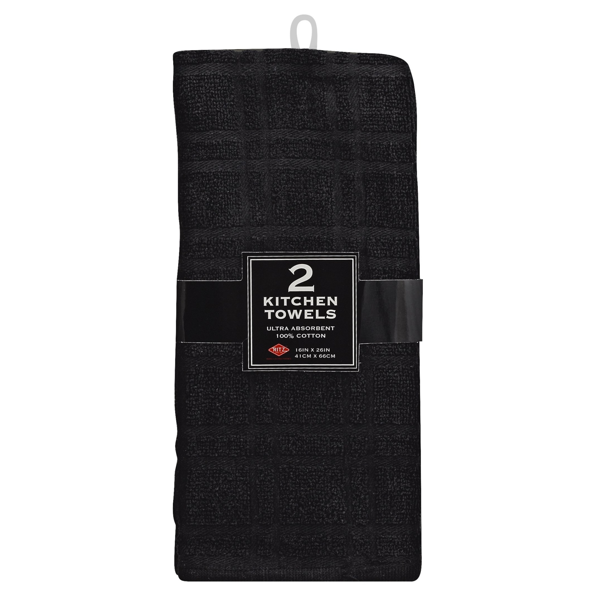 slide 1 of 1, John Ritzenthaler Solid Kitchen Towels, 2 ct