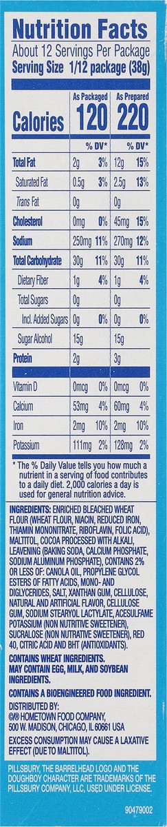 slide 2 of 12, Pillsbury Moist Supreme Premium Zero Sugar Devil's Food Cake Mix 16 oz, 16 oz