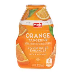 Weis Quality Orange Tangerine Water Enhancer - 3.11 fl oz