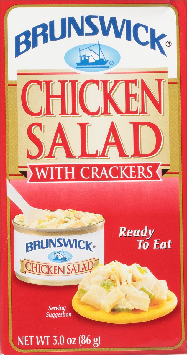 slide 6 of 14, Brunswick Chicken Salad with Crackers 3.0 oz, 3 oz