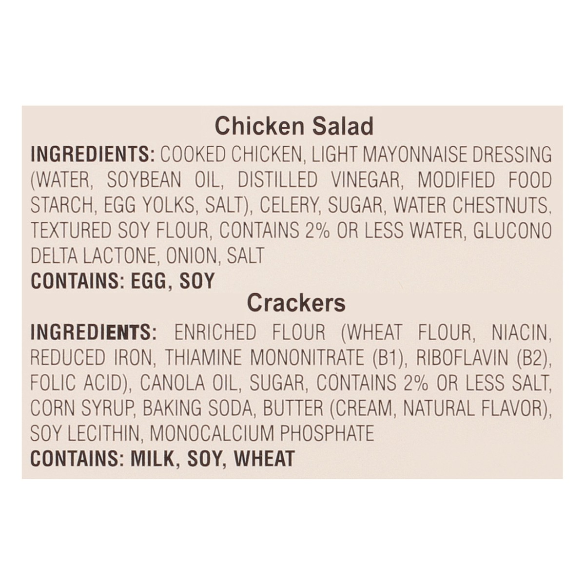 slide 5 of 14, Brunswick Chicken Salad with Crackers 3.0 oz, 3 oz