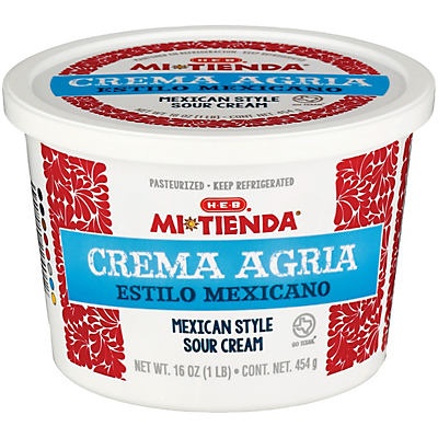 slide 1 of 1, Mi Tienda Mexican Style Sour Cream, 16 oz