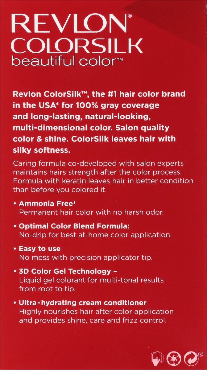 slide 3 of 9, Revlon Colorsilk-11 Soft Black, 1 ct