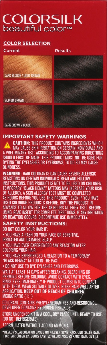 slide 6 of 9, Revlon Colorsilk-11 Soft Black, 1 ct