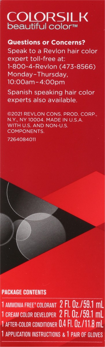 slide 5 of 9, Revlon Colorsilk-11 Soft Black, 1 ct