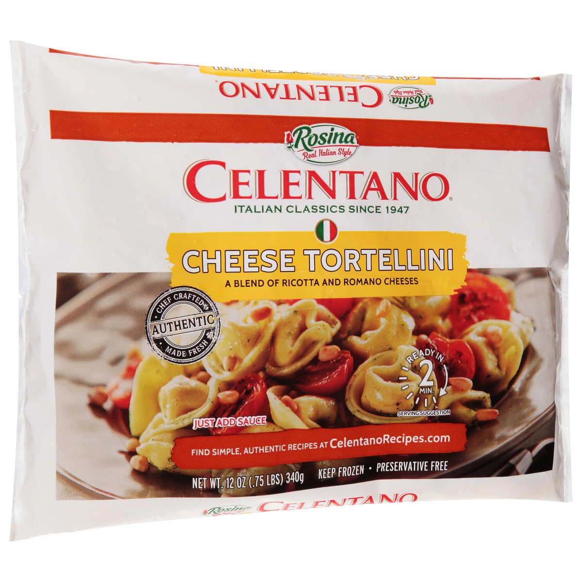 slide 2 of 9, Celentano Cheese Tortellini 12 oz, 12 oz