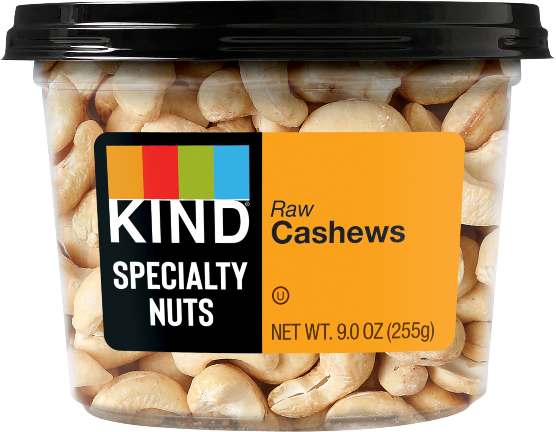 slide 1 of 4, KIND Raw Cashews, 9.0 OZ, 9 oz