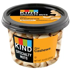 KIND Raw Cashews, 9.0 OZ
