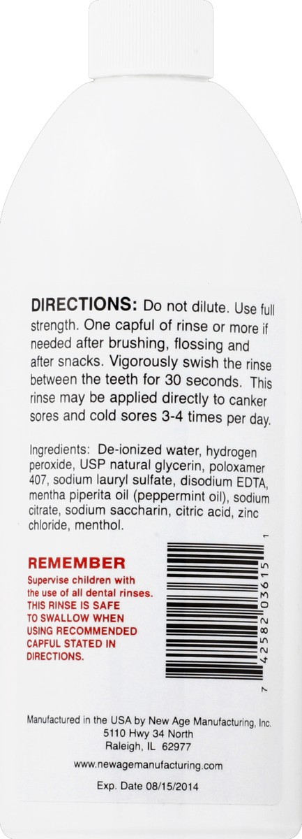 slide 3 of 3, Prevention Mouth Rinse, Antibacterial, 16 oz