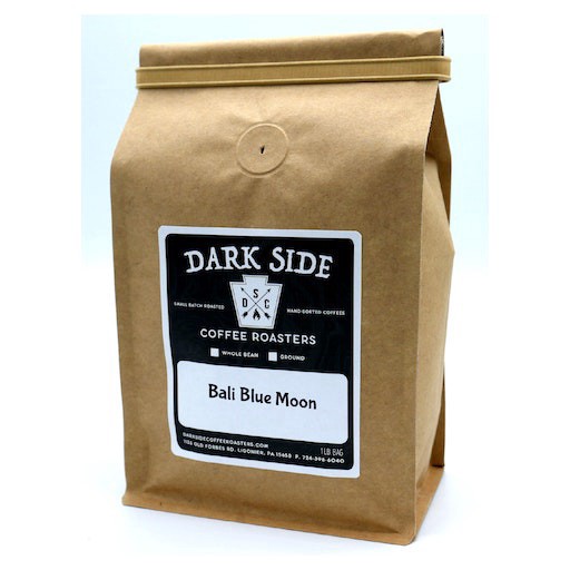 slide 1 of 1, Dark Side Coffee Roasters Bali Blue Moon (Ground) - 1 lb, 1 lb