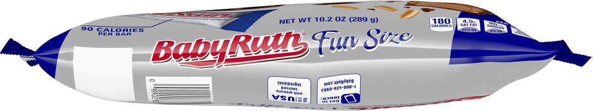 slide 2 of 7, Baby Ruth Nestle Baby Ruth Fun Size Bag, 10.2 oz