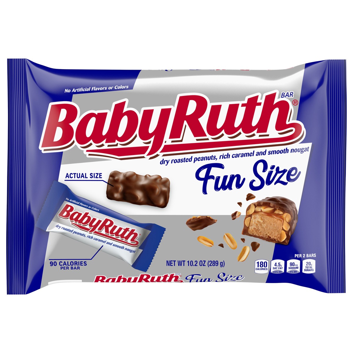 slide 1 of 7, Baby Ruth Nestle Baby Ruth Fun Size Bag, 10.2 oz
