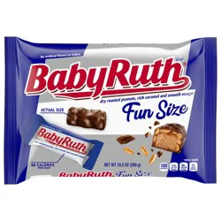 Baby Ruth Candy Bar Fun Size 10.2 oz