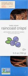 Raincoast Crisps Wild Blueberry and Almond Crackers with Chia and Pumpkin Seeds 5.3 oz