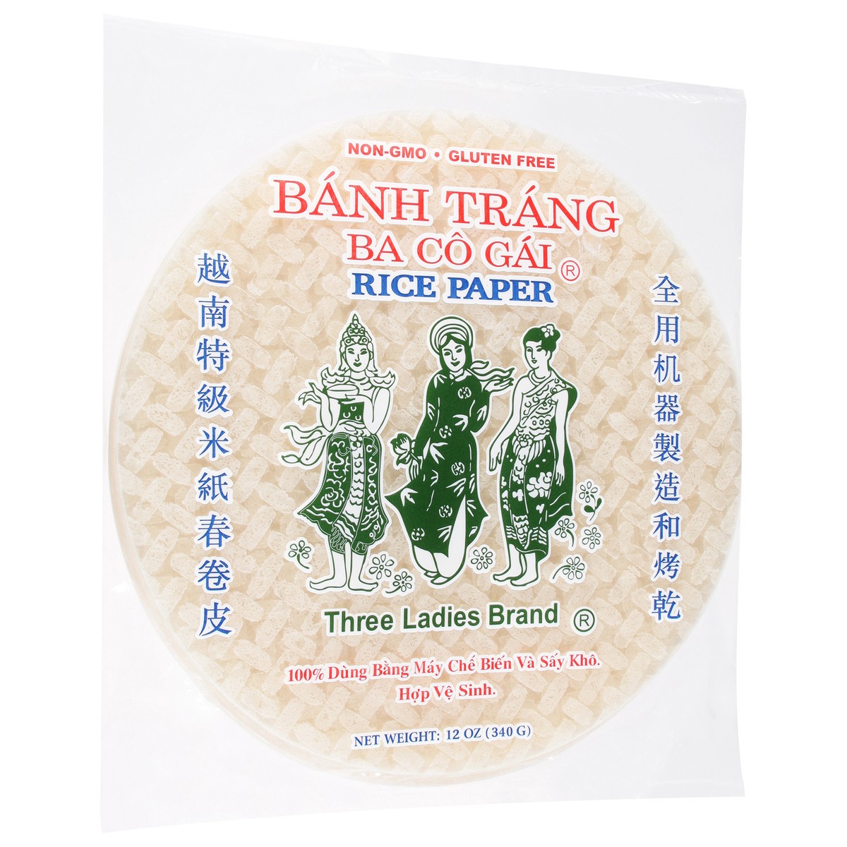 slide 2 of 9, Three Ladies Brand Rice Paper 12 oz, 12 oz