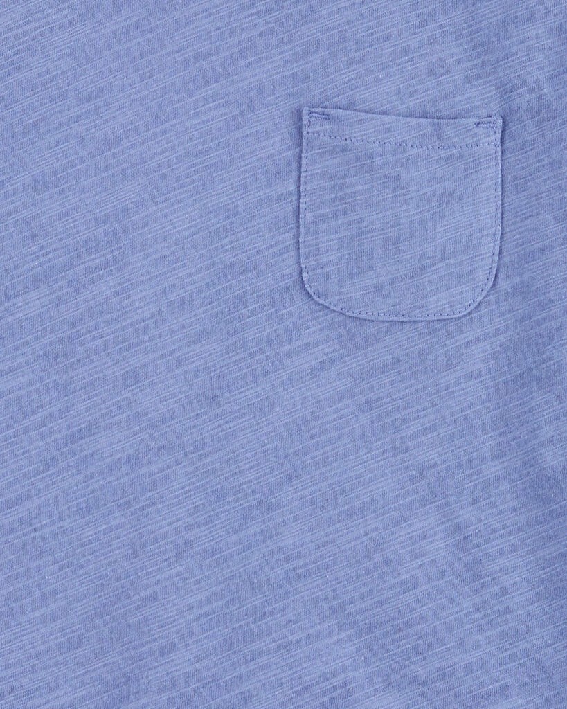 slide 3 of 3, Oshkosh Kid Slub Jersey Open Back Top Purple 7, 1 ct