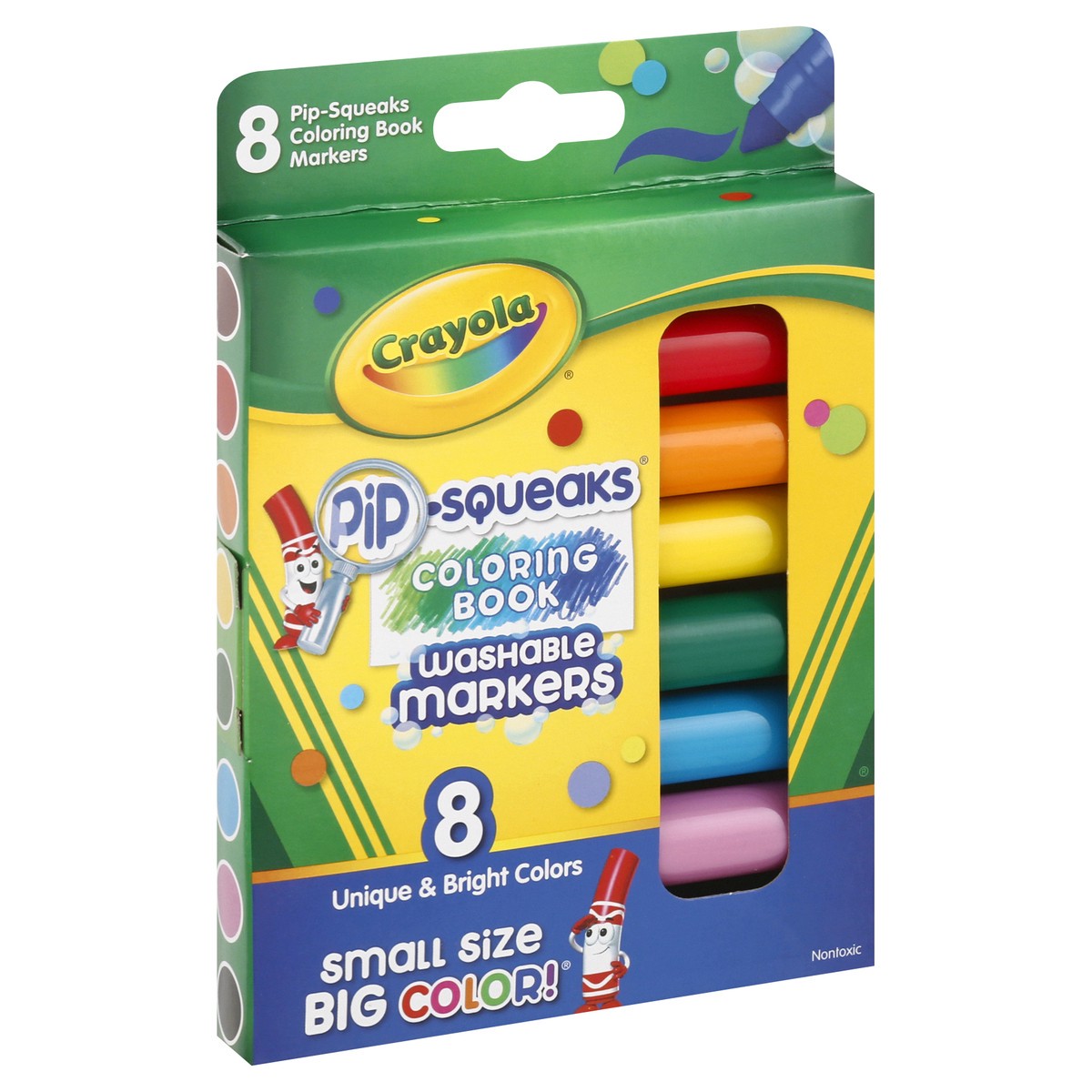 slide 6 of 11, Crayola 3+ Coloring Book Washable Markers 8 ea, 8 ct