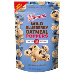 Wyman's Wild Blueberry Oatmeal Poppers