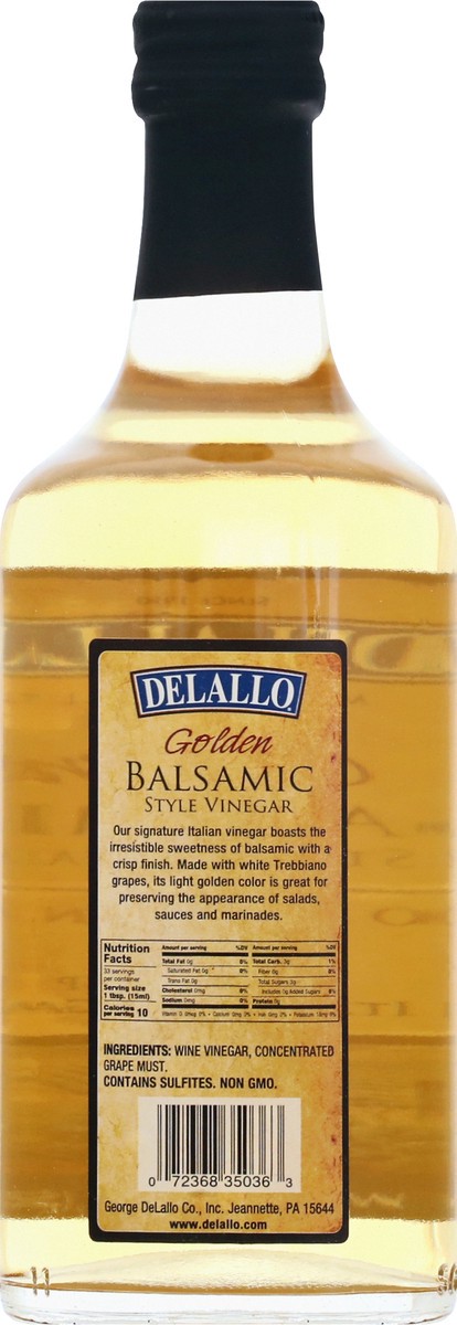 slide 4 of 9, DeLallo Of Modena Balsamic Style Balsamic Style Vinegar 16.9 oz, 16.9 fl oz