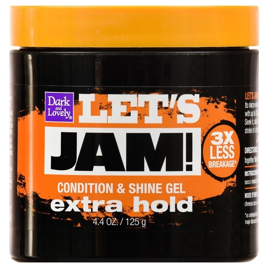 slide 1 of 1, Let's Jam! Extra Hold Condition & Shine Gel, 4.4 fl oz