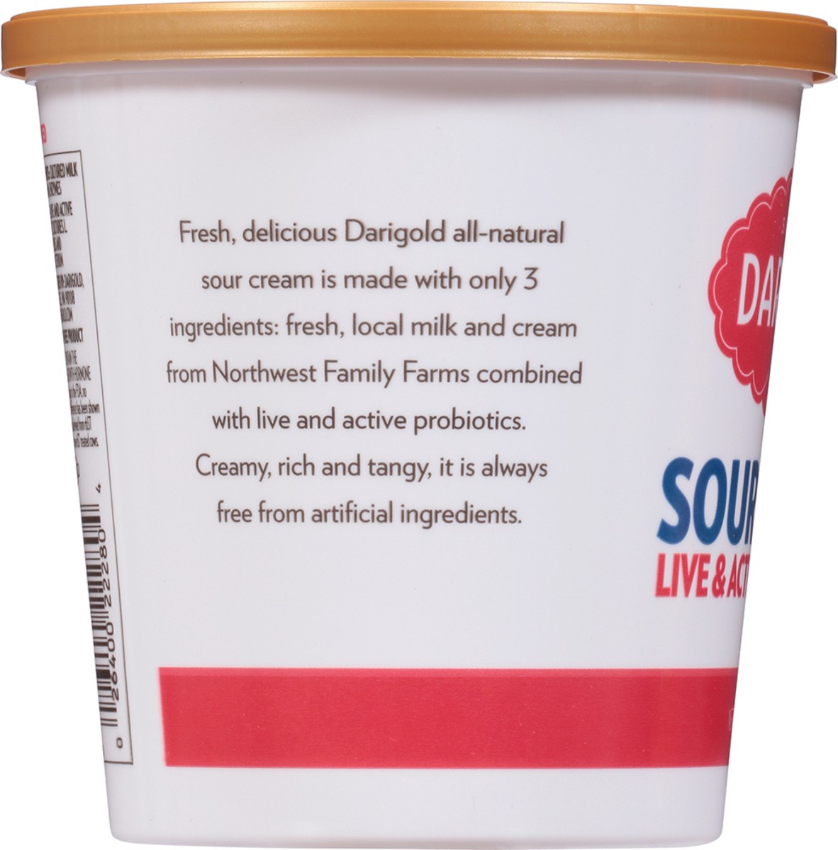 slide 6 of 13, Darigold Sour Cream 24 oz, 24 oz