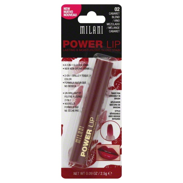 slide 1 of 1, Milani Gloss Stain 0.09 oz, 1 ct