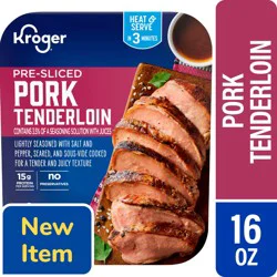 Kroger Seasoned and Seared Pork Tenderloin