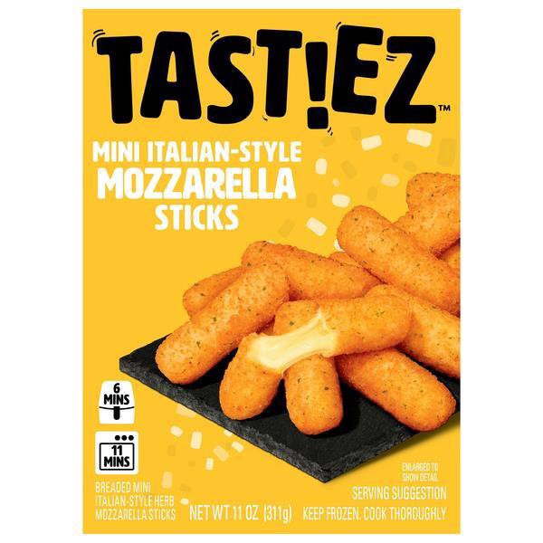 slide 1 of 1, Tast!Ez Mini Mozzarella Sticks, 11 oz