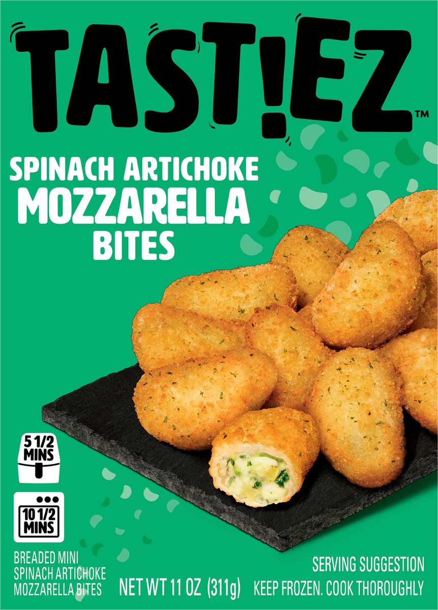 slide 10 of 12, Tast!Ez Spinach Artichoke Bites, 11 oz
