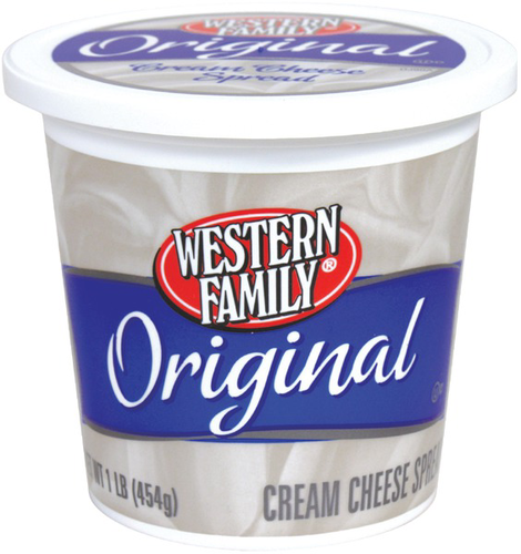 slide 1 of 1, Western Family Soft Cream Cheese Cup, 16 oz