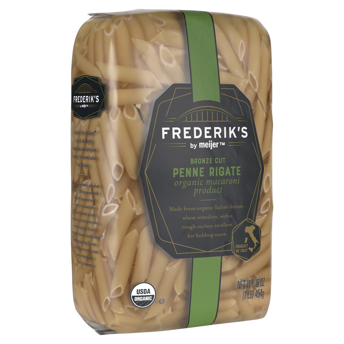 slide 3 of 29, FREDERIKS BY MEIJER Frederik's by Meijer Penne Rigate Pasta, 16 oz