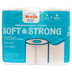 Weis Quality Double Roll Bath Tissue