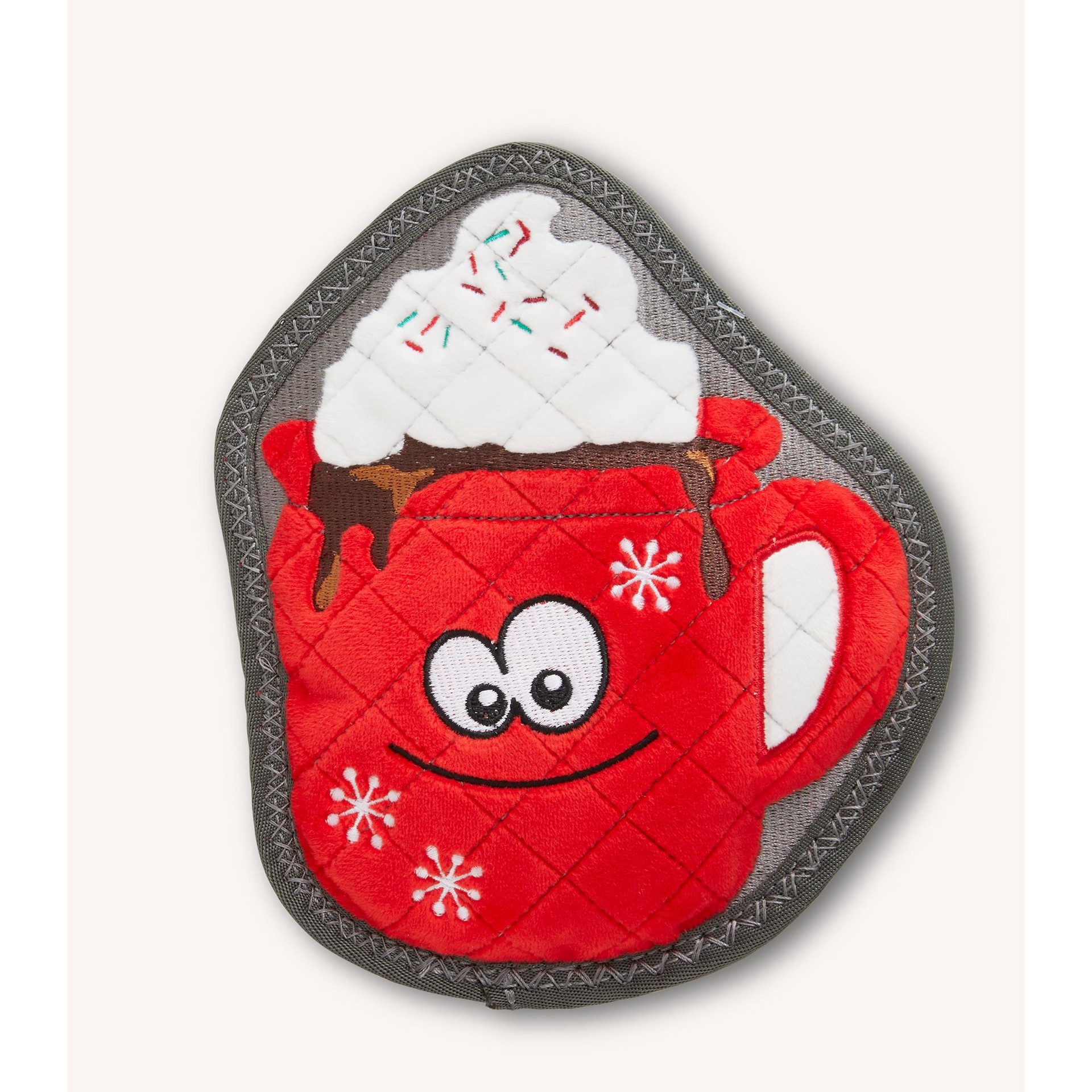 slide 1 of 1, Joyhound Rip Roarin' Tough Holiday Hot Cocoa Dog Toy - Squeaker, 1 ct