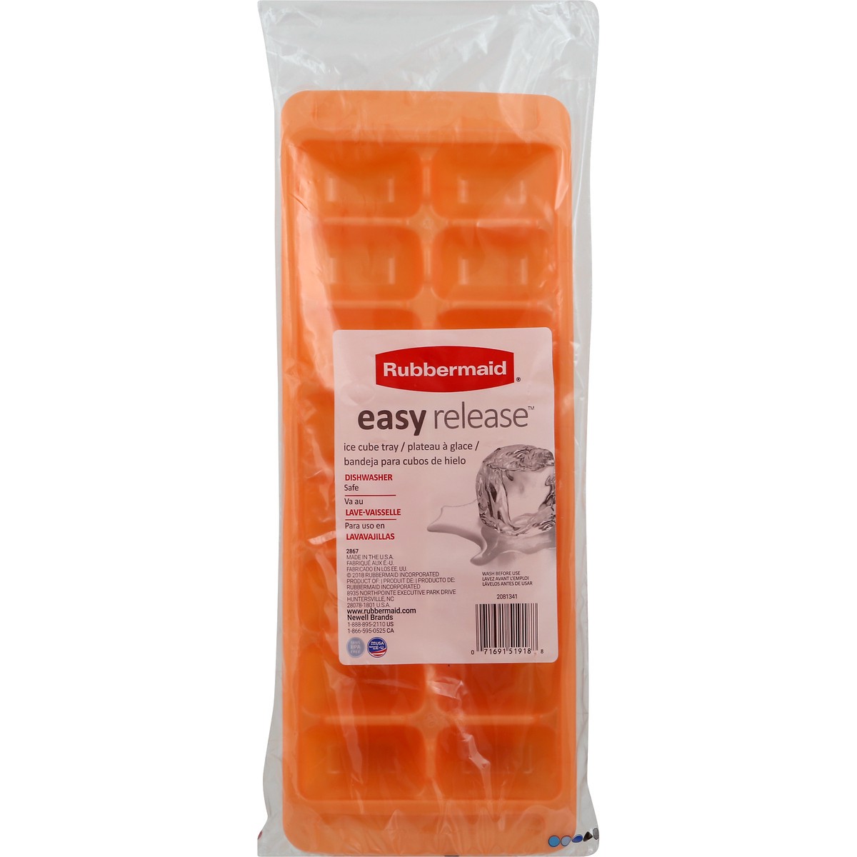 slide 2 of 7, Rubbermaid Easy Release Ice Tray, 1 ct