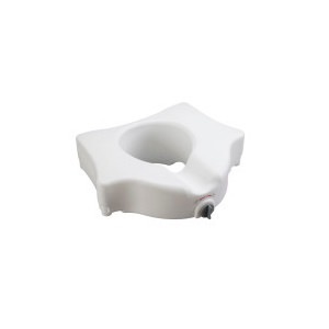 slide 1 of 1, Drive Medical Elevated Toilet Seat without Arms, Standard Seat, 1 ct