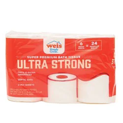 Weis Simply Great Ultra Strong Bath Tissue