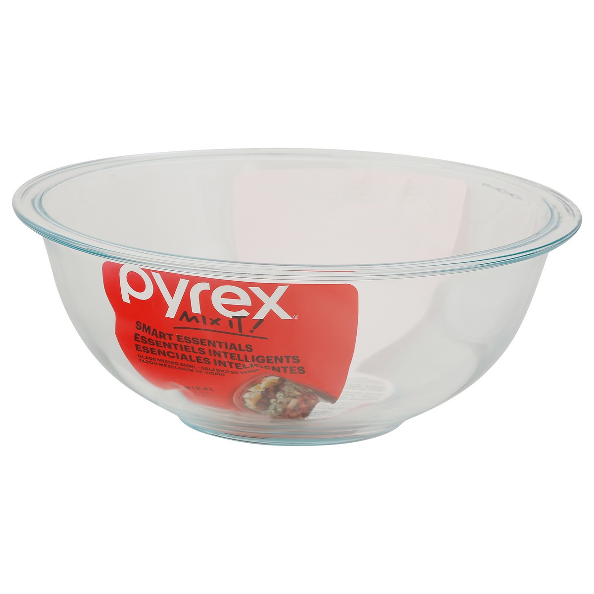 slide 3 of 9, Pyrex Smart Essentials Clear Mixing Bowl, 1 ct