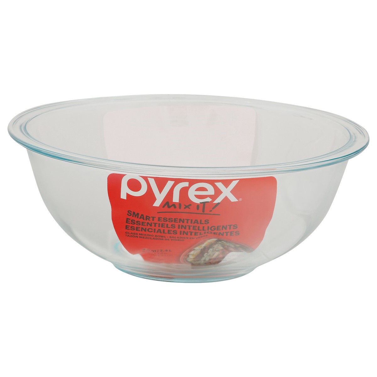 slide 1 of 9, Pyrex Smart Essentials Clear Mixing Bowl, 1 ct