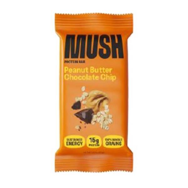 slide 1 of 1, Mush Protein Peanut Butter Chocolate Chip Bar, 2.5 oz