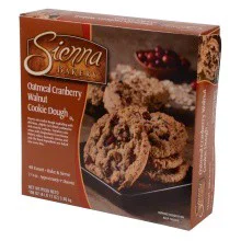 Sienna Bakery Oatmeal Cranberry Walnut Cookie Dough