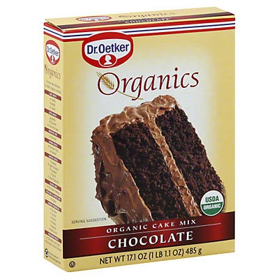 slide 1 of 1, Dr. Oetker European Gourmet Bakery Organics Cake Mix Chocolate - 15.25 Oz, 15.25 oz